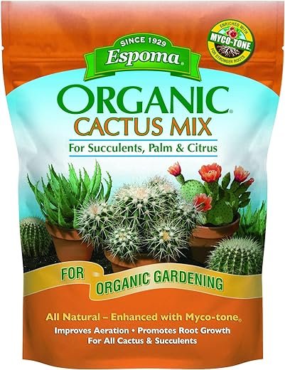 Espoma Organic Cactus Potting Soil Mix