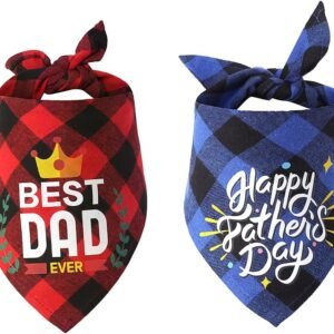 Father's Day Dog Bandana - Best Dad Ever