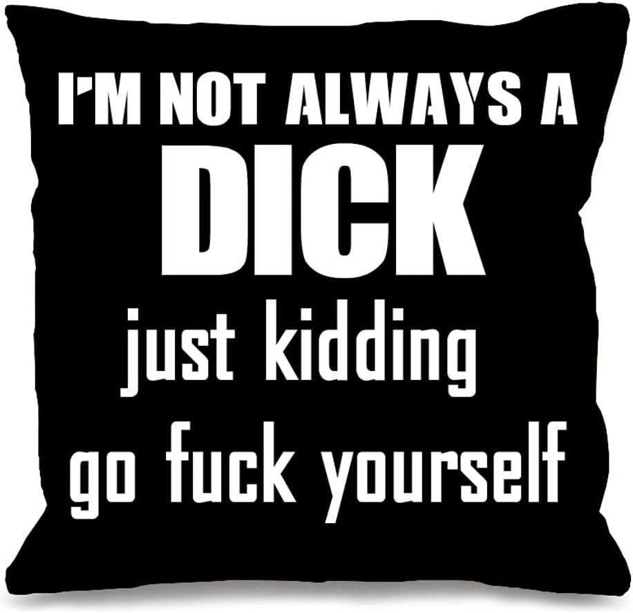 FavorPlus Funny Quotes Pillowcase