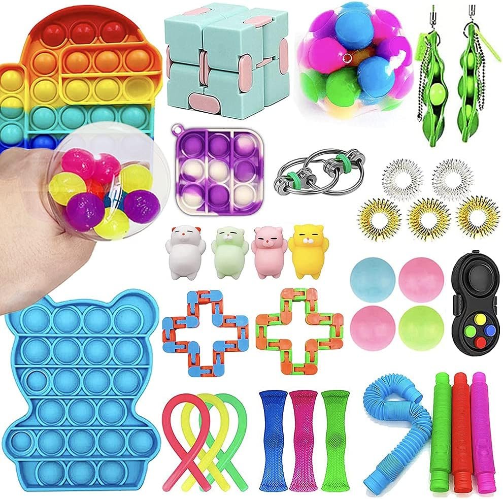 Fidget Pack with 34pcs Toys