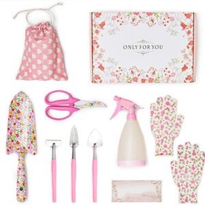 Floral Garden Tool Set for Women