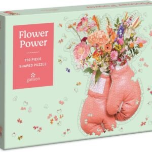Flower Power Die-Cut Puzzle by Galison