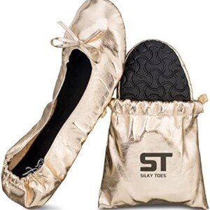 Foldable Portable Ballet Flat Slipper Shoes