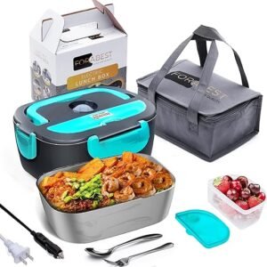 FORABEST Electric Lunch Box - 3-In-1 Food Warmer