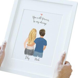 Forever Love Couples Print - 8x10 (Unframed)