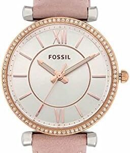 Fossil Carlie Women's Watch - Stainless Steel or Leather