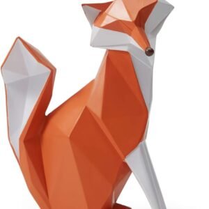 Fox Figurine Statue for Home Decor