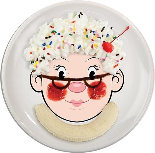 Fred Mr. Food Face Kids' Plate