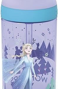 Frozen 2 Kids Straw Water Bottle