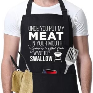 Funny Apron for Men - Husband Valentine Gifts