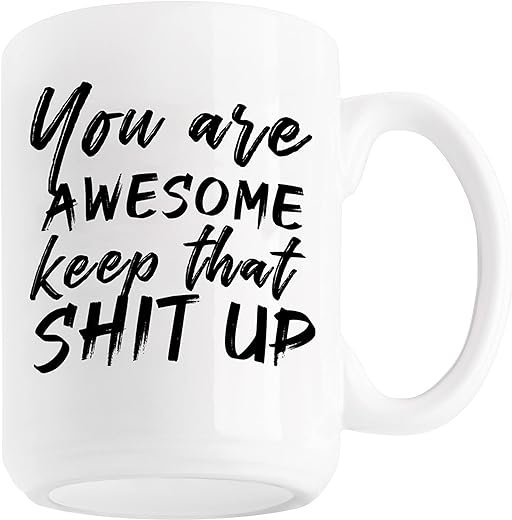 Funny Ceramic Tea & Coffee Mug