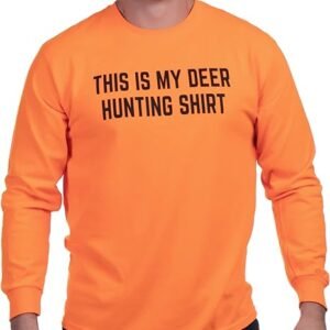 Funny Deer Hunting Shirt | Blaze Orange Safety T-Shirt