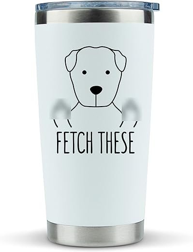 Funny Dog Lover 20oz Travel Mug
