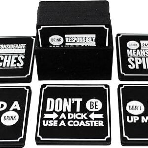 Funny Drink Coasters - Set of 10