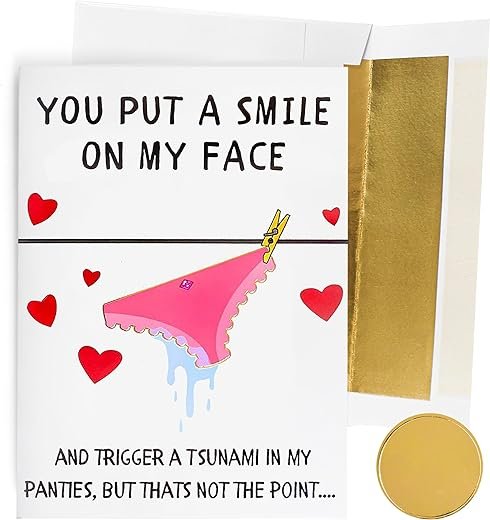 Funny Romantic Joke Card for Him