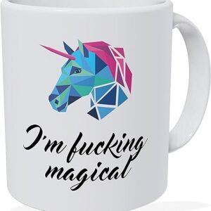 Funny Unicorn Magic Coffee Mug for Girls