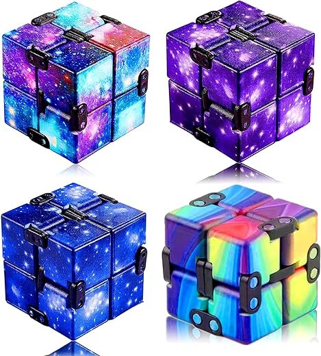 Galaxy Infinity Cubes: Stress Relief Fidget Toy