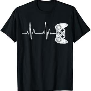 Gamer Heartbeat T-Shirt: Video Game Lover