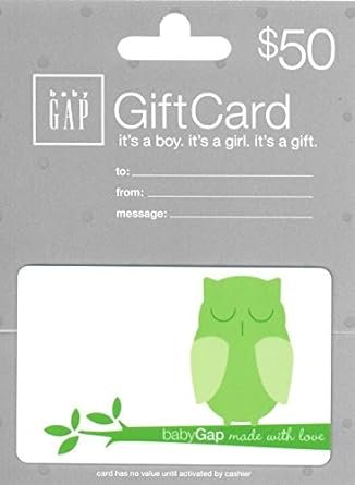 GAP Baby Card
