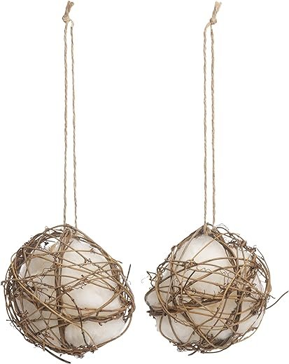 Globe Hummingbird Nesters - Outdoor Bird Nesting Station