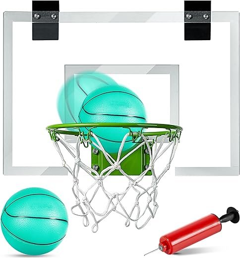 Glow-in-the-dark Mini Basketball Hoop