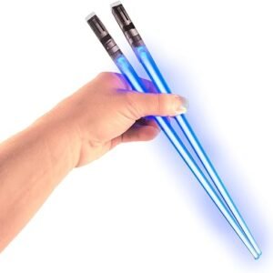 Glowing Lightsaber Chopsticks - Blue Pair