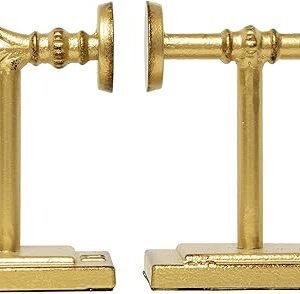 Gold Arrow Bookends, Set of 2
