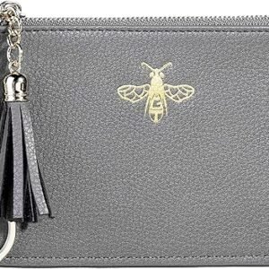 Gostwo Women's Coin Purse with Key Chain Ring