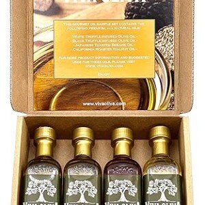 Gourmet Oil Variety Gift Set - 4 Bottles
