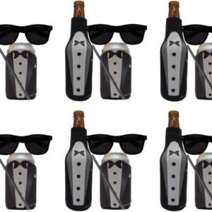 Groomsmen Bundle - Sunglasses, Coozies, Straws