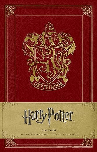 Gryffindor Hardcover Ruled Journal