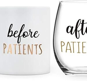 Gtmileo Coffee Mug and Wine Glass Set