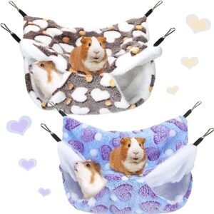 Guinea Pig Hanging Hammock - 2 Pcs
