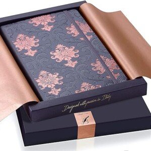 Handmade Vintage Travel Journal - Ivory Paper