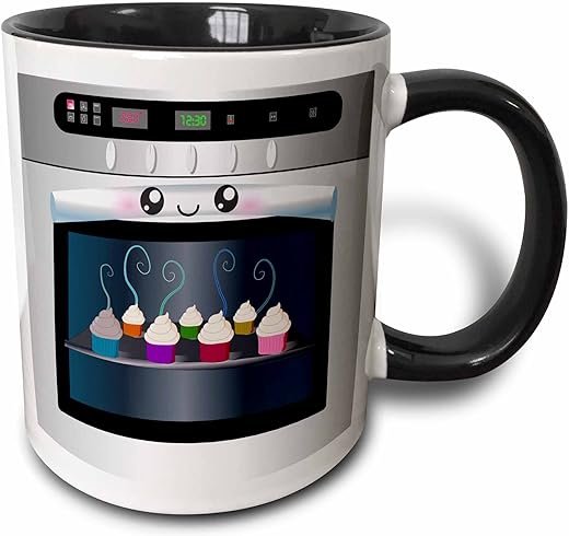 Happy Oven Baking Cupcakes Mug