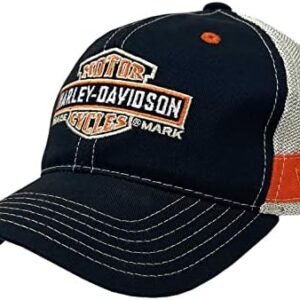 Harley-Davidson Colorblocked Trucker Cap - Black