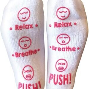 Haute Soirée Labor Socks - Funny Push Gift
