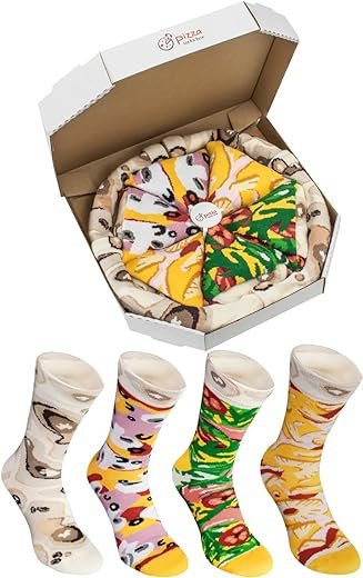 Hawaii-Italian Pizza Socks Box