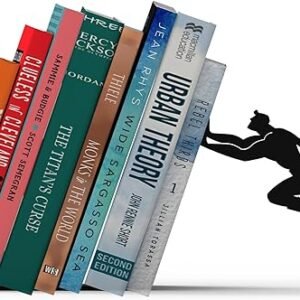 Hidden Metal Bookends for Heavy Books