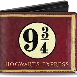 Hogwarts Express Bifold Wallet - Burgundy/Gold
