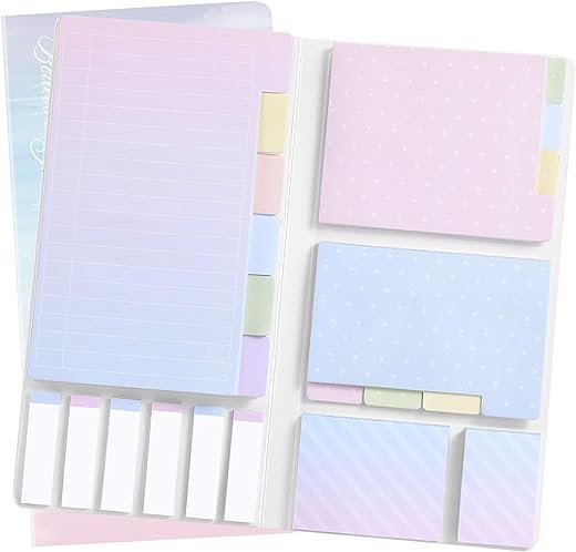Hommie Sticky Notes Set with Tabs
