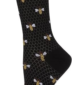 Honey Bee Bamboo Crew Socks