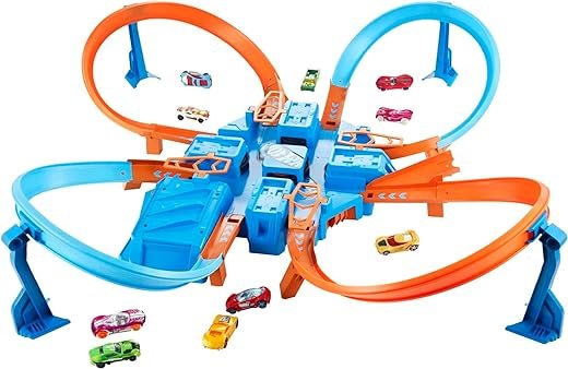 Hot Wheels Criss-Cross Crash Track Set