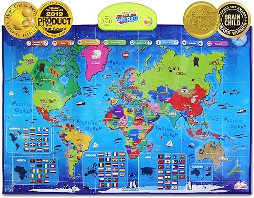 i-Poster My World - Interactive Geography Learning Toy