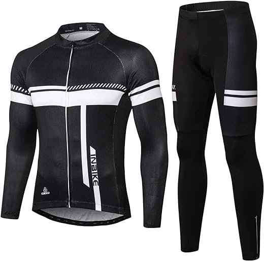 INBIKE Men's Cycling Set with 3D Padded Pants