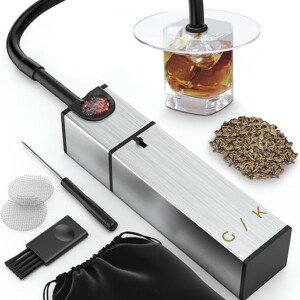 Indoor Cocktail Smoker Kit with Wood Chips