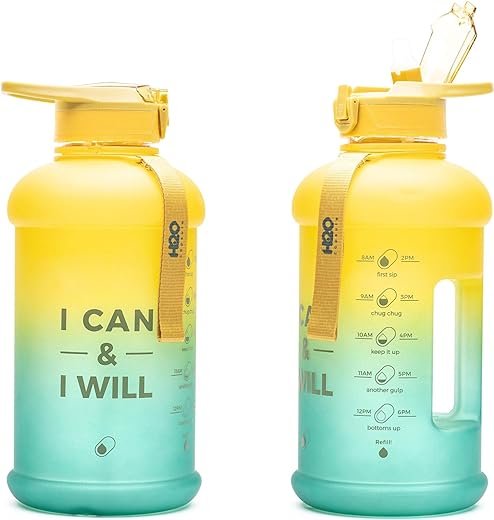 INSPO Water Bottle with Time Marker