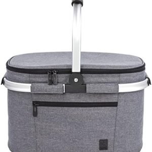 Insulated Cooler Bag for Picnic (Gray)