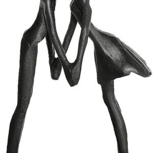 Iron Couples Sculpture - Romantic Home Decor