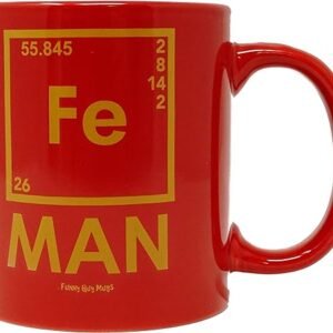 Iron Man Ceramic Coffee Mug - Funny and Witty